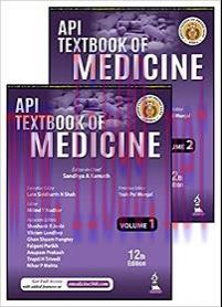 [AME]API Textbook of Medicine (2 Volume Set), 12th Edition, Including e-Chapters (High Quality ...
