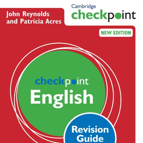 Cambridge Checkpoint English Revision Guide for the Cambridge Secondary 1 Test - John Reynolds,...