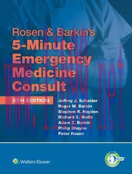 [AME]Rosen & Barkin's 5-Minute Emergency Medicine Consult, 5th Edition (EPUB)