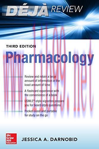 [AME]Deja Review: Pharmacology, Third Edition (ORIGINAL PDF from_ Publisher)