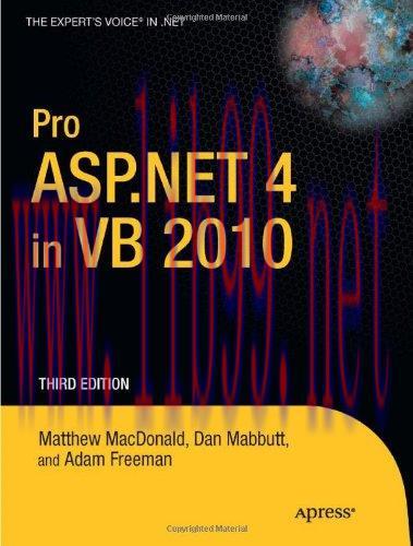 [FOX-Ebook]Pro ASP.NET 4 in VB 2010, 3rd Edition