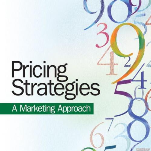 Pricing Strategies A Marketing Approach