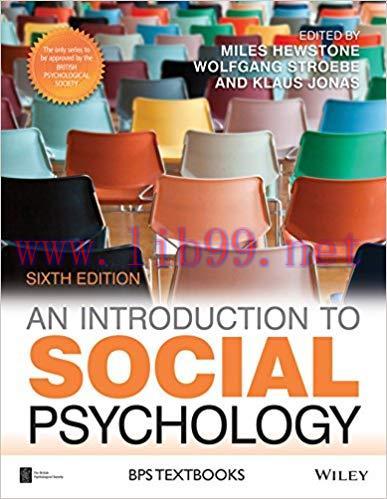 (PDF)An Introduction to Social Psychology, 6th Edition (BPS Textbooks in Psychology) 6th Editio...