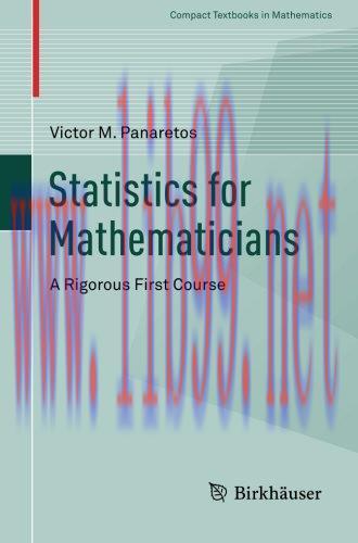 [FOX-Ebook]Statistics for Mathematicians: A Rigorous First Course
