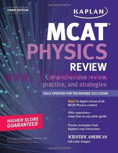 [AME]Kaplan MCAT Physics Review 3rd (Original PDF)
