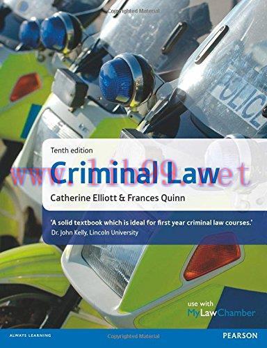 [FOX-Ebook]Criminal Law, 10th edition