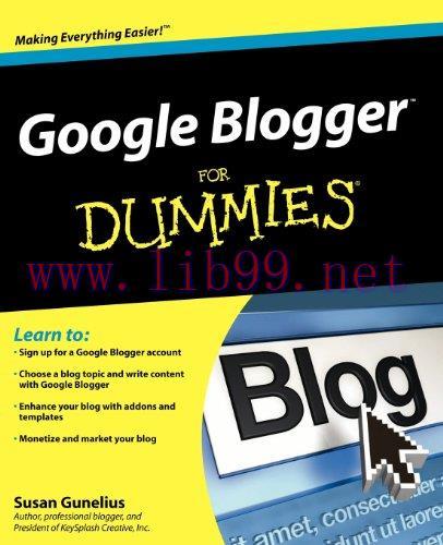 [FOX-Ebook]Google Blogger For Dummies