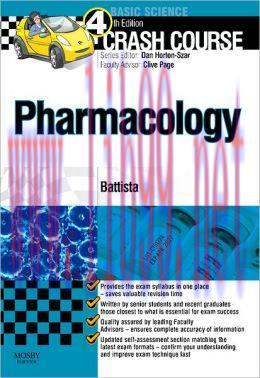 [AME]Crash Course: Pharmacology, 4th Edition