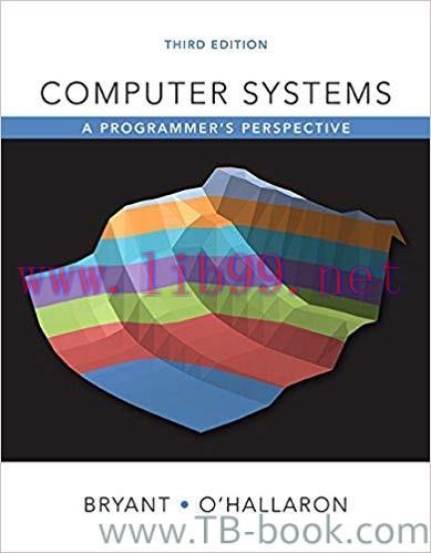 (PDF)Computer Systems: A Programmer&rsquo;s Perspective 3rd Edition by Randal E. Bryant