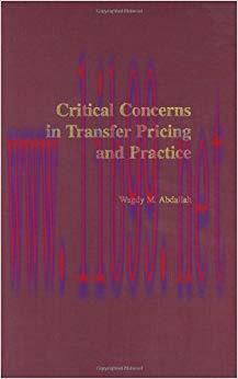 (PDF)Critical Concerns in Transfer Pricing and Practice