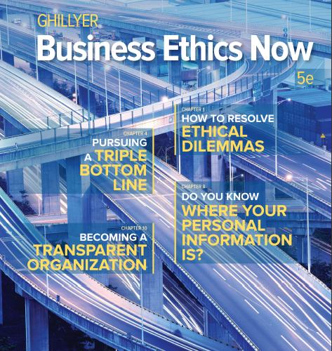(Solution Manual)Business Ethics Now 5th Edition by Andrew Ghillyer.zip