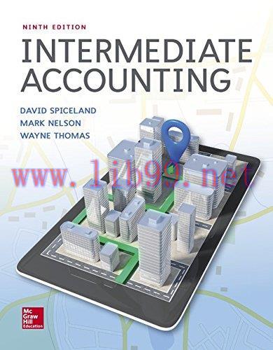 [FOX-Ebook]Intermediate Accounting, 9th Edition