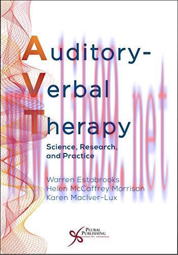 [AME]Auditory-Verbal Therapy: Science, Research and Practice (Original PDF)