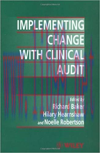 (PDF)Implementing Change with Clinical Audit 1st Edition