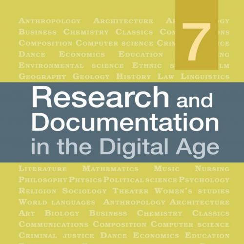 Research and Documentation in the Digital Age - Diana Hacker & Barbara Fister