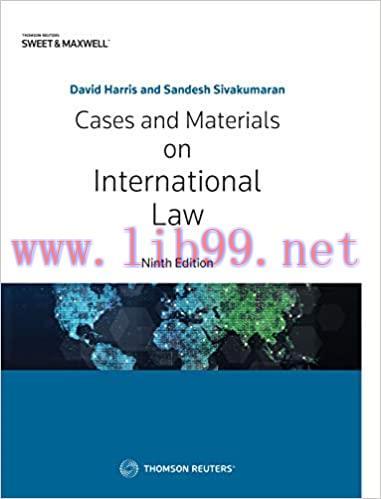 [PDF]Cases and Materials on International Law 9th Edition [David Harris]