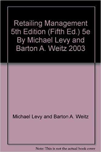 (IM)Retailing Management 5th edition by Michael Levy.zip