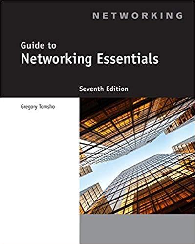 (Solotion Manual)Guide to Networking Essentials, 7th Edition.zip
