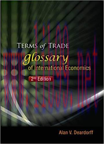 (PDF)Terms of Trade:Glossary of International Economics 2nd Edition