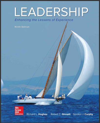 (TB)Leadership Enhancing the Lessons of Experience 9th edition Leadership En .zip