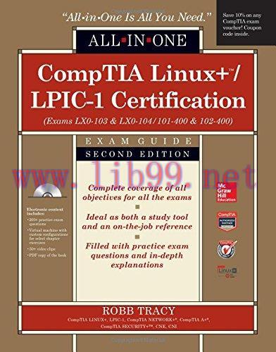[FOX-Ebook]CompTIA Linux+/LPIC-1 Certification All-in-One Exam Guide, 2nd Edition