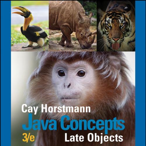 Java Concepts Late Objects, 3rd Edition by Cay S. Horstmann
