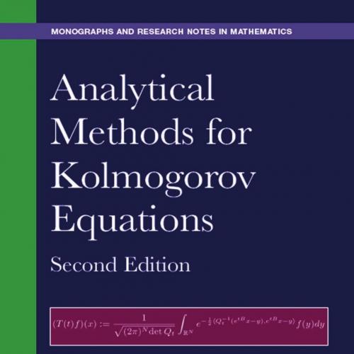 Analytical Methods for Kolmogorov Equations 2nd - Luca Lorenzi