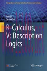 [PDF]R-Calculus, V: Description Logics
