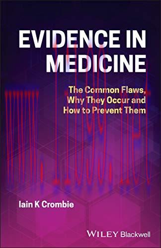 [AME]Evidence in Medicine: The Common Flaws, Why They Occur and How to Prevent Them (Original P...