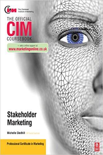(PDF)CIM Coursebook Marketing for Stakeholders 2nd Edition