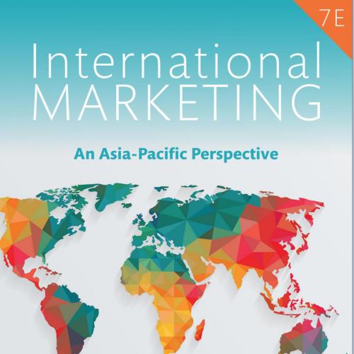 International Marketing An Asia-Pacific Perspective 7th Edition by Richard Fletcher