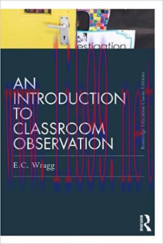 (PDF)An Introduction to Classroom Observation (Classic Edition) (Routledge Education Classic Ed...