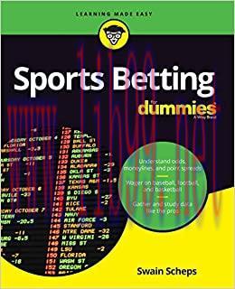 (PDF)Sports Betting For Dummies