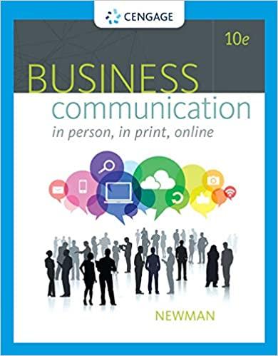 Business Communication In Person, In Print, Online, 8 edition