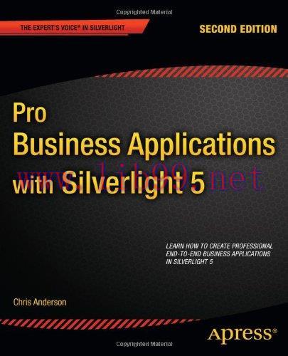 [FOX-Ebook]Pro Business Applications with Silverlight 5, 2nd Edition