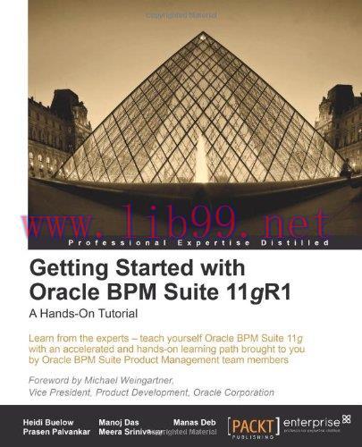 [FOX-Ebook]Getting Started with Oracle BPM Suite 11gR1 - A Hands-On Tutorial