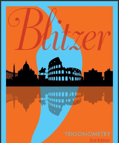 (Test Bank)Trigonometry, 2nd Edition by Robert F. Blitzer.zip