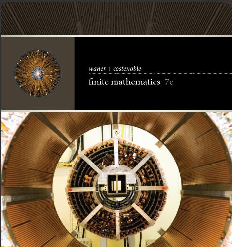 (Solution Manual)Finite Mathematics , 7th Edition by Stefan Waner; Costenoble.zip