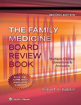 [AME]Family Medicine Board Review Book: Multiple Choice Questions & Answers, 2nd Edition (EPUB)