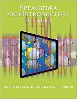 (PDF)Prealgebra and Introductory Algebra 4th Edition