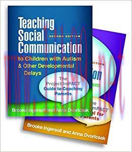 Teaching Social Communication to Children with Autism and Other Developmental Delays (2-book se...