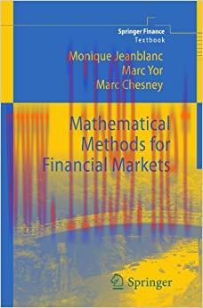 (PDF)Mathematical Methods for Financial Markets (Springer Finance) 2009 Edition