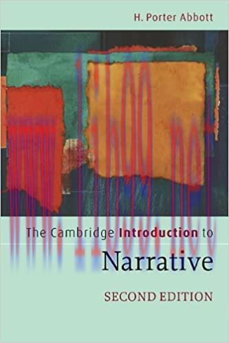 (PDF)The Cambridge Introduction to Narrative (Cambridge Introductions to Literature)