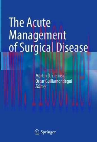 [AME]The Acute Management of Surgical Disease (Original PDF)