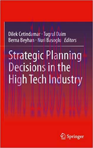 (PDF)Strategic Planning Decisions in the High Tech Industry 2013 Edition