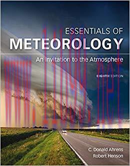 (PDF)Essentials of Meteorology: An Invitation to the Atmosphere 8th Edition