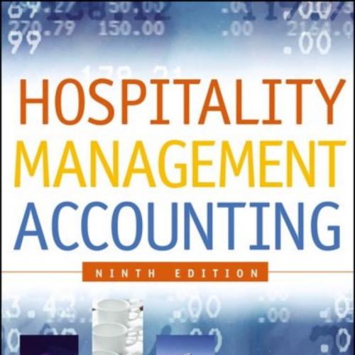 Hospitality Management Accounting,9th Edition