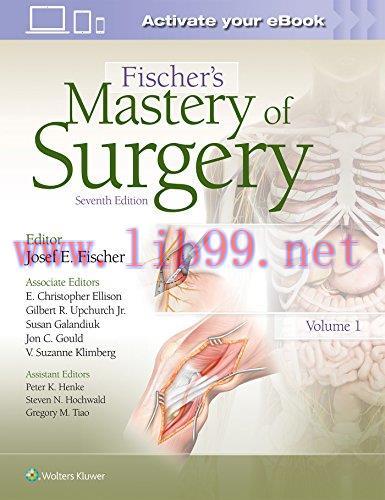 [AME]Fischer's Mastery of Surgery, 7th Edition (High Quality Scanned PDF)