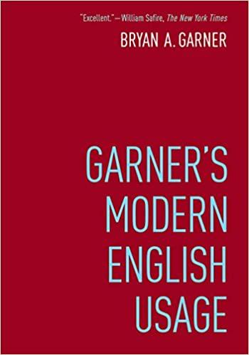 (PDF)Garner&rsquo;s Modern English Usage