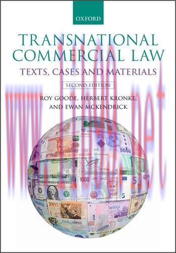 [FOX-Ebook]Transnational Commercial Law: Text, Cases, and Materials, 2nd Edition